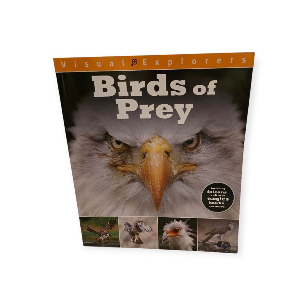 Visual Explorers Paperback Book Bundle Machines & Birds of Prey Kids Nonfiction - Picture 2 of 5